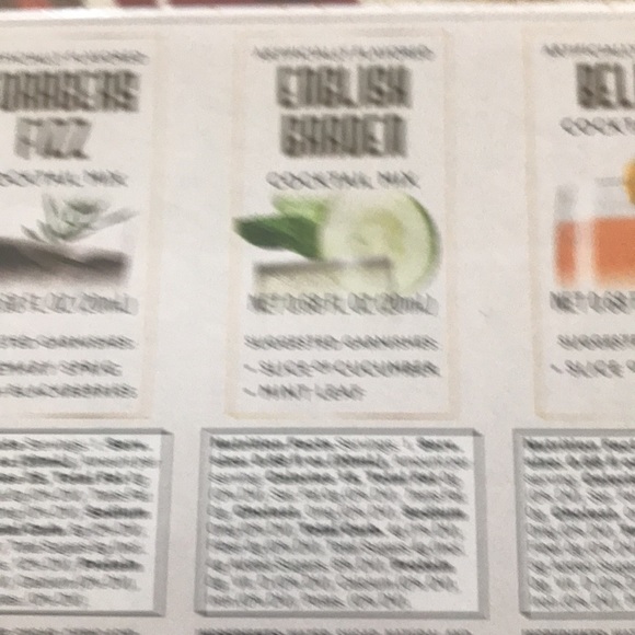 Mini flavoring bottles for Prosecco 7 out of 12 - Picture 4 of 11